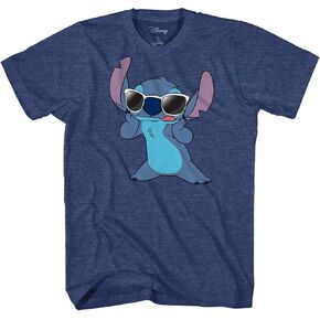 Disney Lilo and Stitch Famous Sunglasses Adult T-Shirt