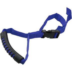 Motoforti Car Grab Handle Adjustable Standing Aid Vehicle Assist Grip Handle Support Bar Safety Portable Nylon Grip Handle Car Assist Device Blue Long-Lasting