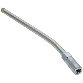 1/8" NPT Grease Fitting Standard Grease Metal Extension Tubes with Grease Nozzle Zinc Plated 1pcs