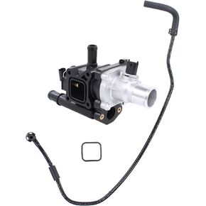 ApplianPar Engine Coolant Thermostat Housing and Inlet Heater Pipe for Chevrolet Aveo 2009-2011, Aveo5 2009-2011, for Pontiac G3 2009, G3 Wave 2009