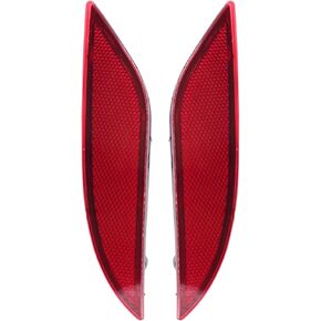 ApplianPar 2Pcs Rear Driver and Passenger Side Bumper Reflector for Malibu 2016 2017 2018 2019 2020 2021 2022