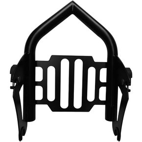 Rear Grab Handles & Luggage Rack Bracket Kit for Harley Touring Motorcycles, Fits 2009-2024 Road King, Road Glide, Street Glide, Electra Glide (Glossy Black)