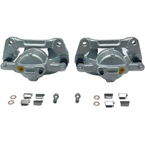Front Disc Brake Calipers w/Bracket for 08-13 Chrysler Town Country, for 08-15 Dodge Grand Caravan/ 2007-10 Nitro, for Jeep 08-12 Liberty/ 07-12 Wrangler, for Ram 12-13 C/V 18B5044 18B5045