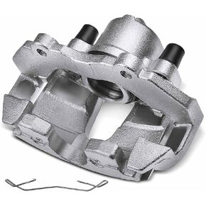 A-Premium Disc Brake Caliper Assembly with Bracket Compatible with Select Ford Models - Focus 2002 2003 2004, L4 2.0L - Front Driver and Pasenger Side, 2-PC Set