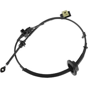 Transmission Gear Shift Cable - Auto Trans Shifter Cable - for Ford F-150 1997-1999 Metal Black - 1 PC