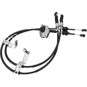 Manual Transmission Shifter Cable Replacement for 54310-SNA-A05 54310SNAA05 Compatible with Honda Civic 2006 2007 2008 2009 2010 2011 1.8L L4 Gear Shift Gearshift Control