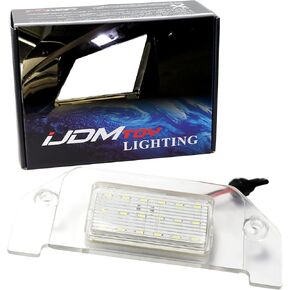 Ijdmtoy OEM-FIT 3W Full LED LED LECK KIT متوافقة مع 2005-2014 Dodge Charger Challenger Dart Avenger Magnum ، مدعوم من 18-SMD Xenon LED