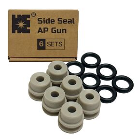 Cosmostar High-Performance Polymer Durable Side Seals with O-Ring for Fusion Air Purge Gun - 6 Pack (277298, 246348, 248128)