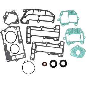 Boat Engine 6G1-W0001-00 6G1-W0001-01 6G1-W0001-02 6G1-W0001-A2 Lower Casing Gasket Kits for Yamaha Outboard Motor 6HP 8HP 6C 8C, Fit Sierra 18-99117