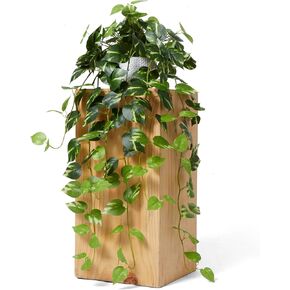 CADNLY Realistic Artificial Plants Indoor in Pot – Green Faux Hanging Plants Artificial Decor Fake Pothos Potted Home Decor Shelves Tabletop Office 1 Pack