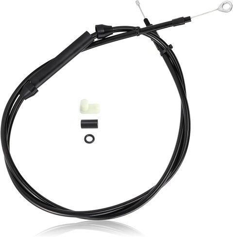62" Twin Cam M8 Extended Clutch Cable Stainless Steel Braided for 2006-2016 Harley Twin Cam Softail/Touring Street Glide Road Glide Road King Electra Glide/Dyna, 2018-up M8 Milwaukee 8 in Saudi Arabia