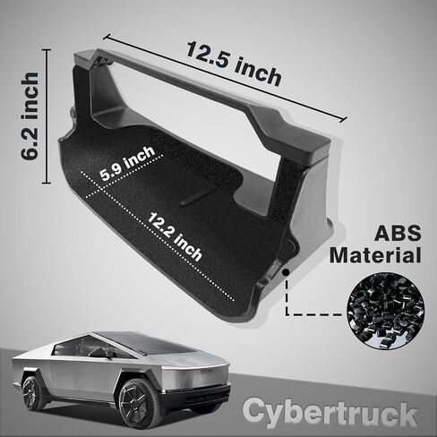Bestevmod Center Center Console Tresanizer Tray متوافق مع Chevy Blazer EV 2025 2024 2023 الملحقات الداخلية REMSREST BOX ABS Material مع PVC TRIM & REMOVALE COIN (RED) in Kuwait