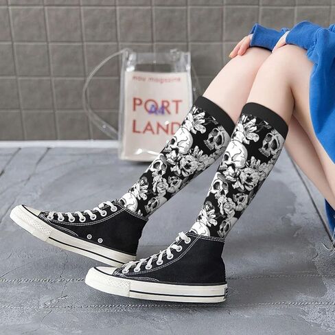 Unisex Novelty Socks for Women Men Teens Soft Knee High Crew Socks Party Daily Wear Dress Sock in Saudi Arabia