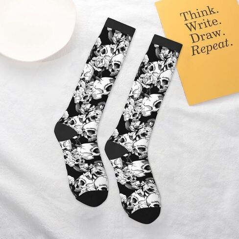 Unisex Novelty Socks for Women Men Teens Soft Knee High Crew Socks Party Daily Wear Dress Sock in Saudi Arabia