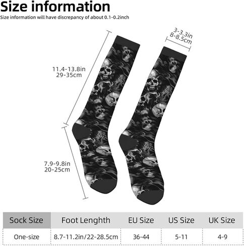 Unisex Novelty Socks for Women Men Teens Soft Knee High Crew Socks Party Daily Wear Dress Sock in Kuwait