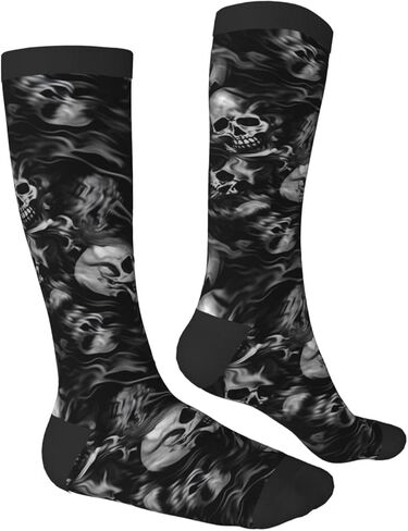 Unisex Novelty Socks for Women Men Teens Soft Knee High Crew Socks Party Daily Wear Dress Sock in Kuwait