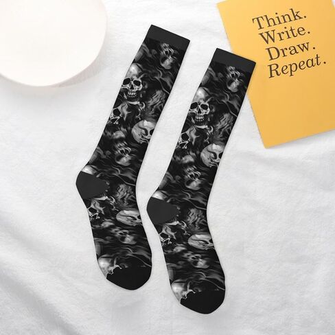 Unisex Novelty Socks for Women Men Teens Soft Knee High Crew Socks Party Daily Wear Dress Sock in Kuwait