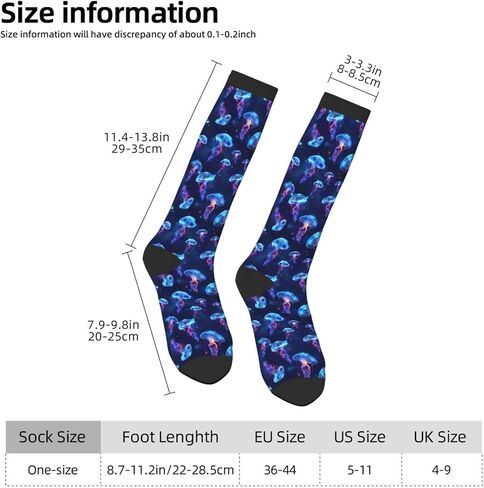 Unisex Novelty Socks for Women Men Teens Soft Knee High Crew Socks Party Daily Wear Dress Sock in Kuwait