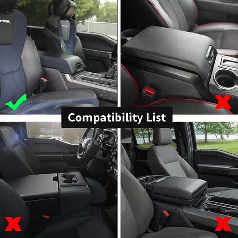 Giant Panda Custom Custom Center Cover Cover Cover Cover Renrest For 2011-2019 Ford Explorer ، غطاء وحدة تحكم متوسطة المقاومة للماء - الحماية الكاملة - أسود in Saudi Arabia