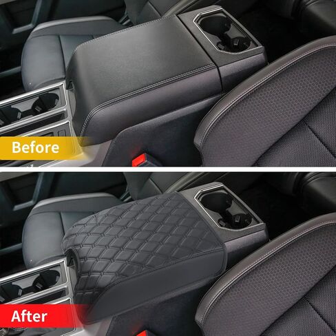 Giant Panda Custom Custom Center Cover Cover Cover Cover Renrest For 2011-2019 Ford Explorer ، غطاء وحدة تحكم متوسطة المقاومة للماء - الحماية الكاملة - أسود in Saudi Arabia
