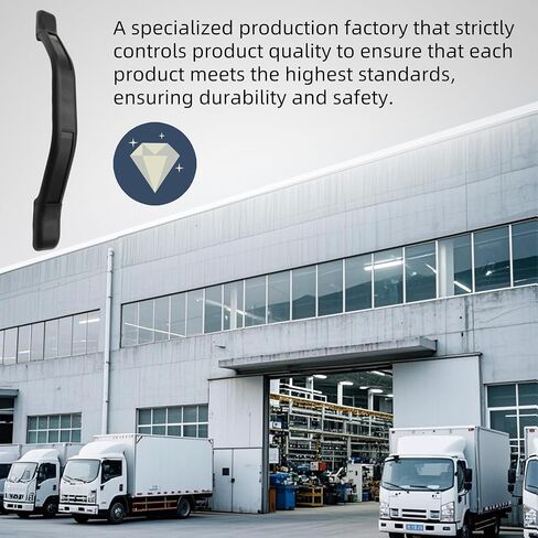 RV Screen Door Handle Bar 11 Inch Plastic ، RV Gandle Grab Bar by Door Fit for Trailer ، Boat ، Trucks Door Assistr Bar لـ RV Camper Trailer Handle Handle Camper Handle (2pcs ، Black) in Kuwait