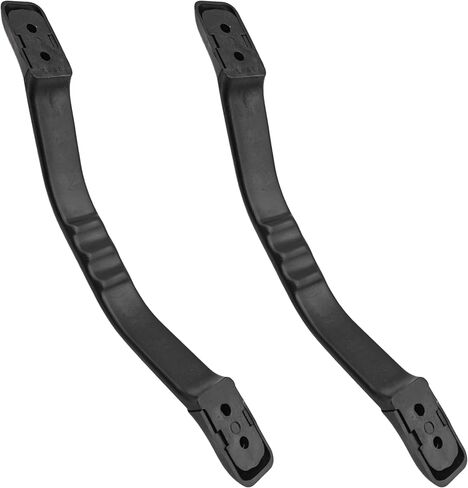 RV Screen Door Handle Bar 11 Inch Plastic ، RV Gandle Grab Bar by Door Fit for Trailer ، Boat ، Trucks Door Assistr Bar لـ RV Camper Trailer Handle Handle Camper Handle (2pcs ، Black) in Kuwait