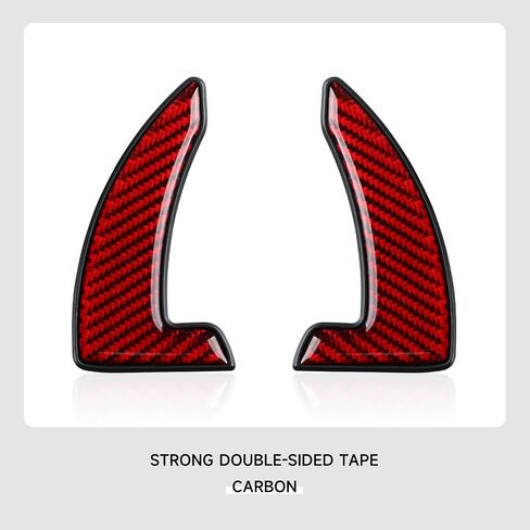 Steering Wheel Shift Paddles for 2015-2024 Dodge Challenger Charger Durango Chrysler 300 Accessories Carbon Fiber Stickers, Not Fit SRT/Hell CAT in Saudi Arabia