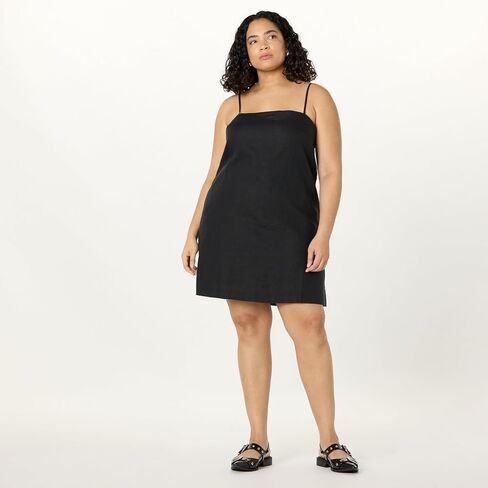 The Drop Women's Seville Linen Mini Shift Dress in Saudi Arabia