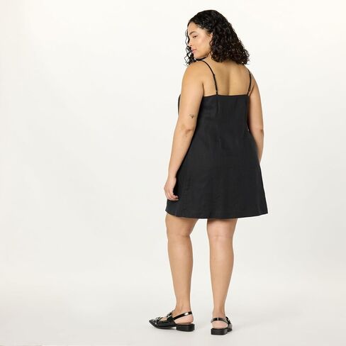 The Drop Women's Seville Linen Mini Shift Dress in Saudi Arabia