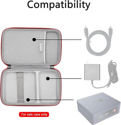 RLSOCO Hard Case for Beelink S12 Pro/SER5 Pro/SER5/SER5 MAX/EQ12/SEi12/Mini S12/Mini S/SER7/SER6 MAX/SER6 Mini PC (Case Only) in Saudi Arabia