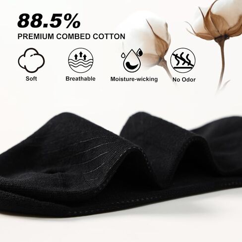 FITRELL 6 Pack Men's Athletic Running Ankle Socks Cushioned Wicking Anti-Blister Breathable Low Cut Tab Sport Socks in Kuwait