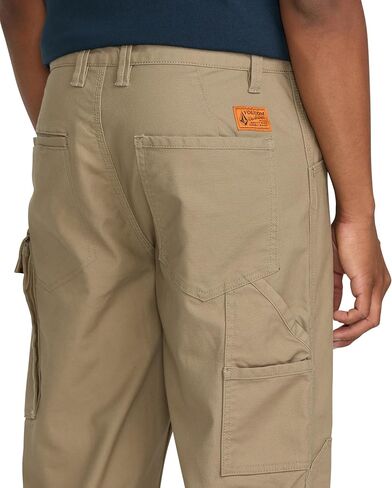 Volcom Men's Cliper II مريحة ملائمة مستقيمة ساق العمل فائدة بانت in Saudi Arabia
