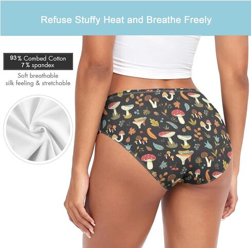Women's Chic Sexy Girls Animals Pattern Underwear Soft Breathable High Waist Brief Stretchy Bikini Panties in Saudi Arabia