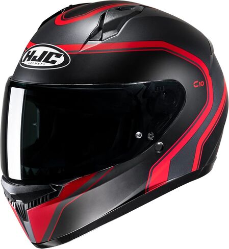 HJC C10 ELIE Full Face Motorcycle Helmet مع درع قفل HJ-34P ، DOT معتمد (MC5SF ، متوسط) in Kuwait