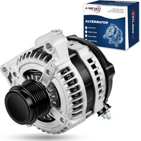 Alternator Fits for Dodge Caravan, Grand Caravan, 3.3L, 3.8L, Chrysler Voyager, Town and Country 2001 2002 2003 2004 2005 2006 2007, 140A, High Output Alternator Replacement AND0293, 13871