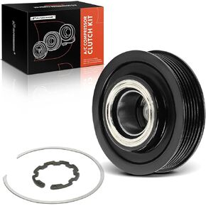 A-Premium Air Conditioner AC Compressor Clutch Kit Compatible with Audi A4 A4 Quattro 2005-2006/2008-2010, Q5 2013/2015, Q7 2013, A6 A6 Quattro 2006 & Porsche Macan 2018 2020