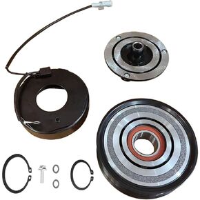 1568 AC Compressor Clutch Assy for Tundra 8CYL 5.7L 2005 06 07 08 09 10 11 12 13 2014 2015 16 17 18 19 20 Auto Air Compressor Clutch Oil Assembly Kit Pulley Bearing Coil Plate