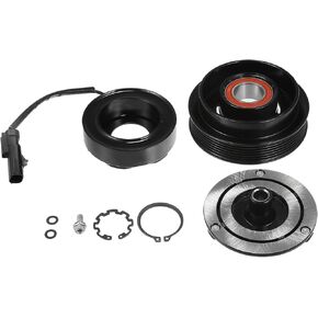 X AUTOHAUX 1 Set AC Compressor Clutch Replacement for Jeep Commander 8Cyl 5.7L 2006-2009