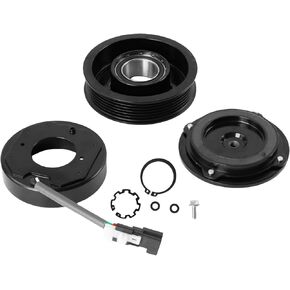AC Compressor Clutch Kit, Fit for 2013-2019 Explorer 3.5L V6, Clutch Assembly Repair Kit Replace for 198342, 6513151, BB5Z19703C, DG1Z197003A, DG1Z19703B, 29037C