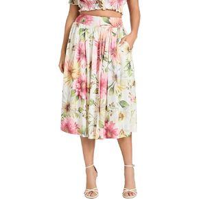 تخمين تنورة Eco Elodie Midi Flare للسيدات