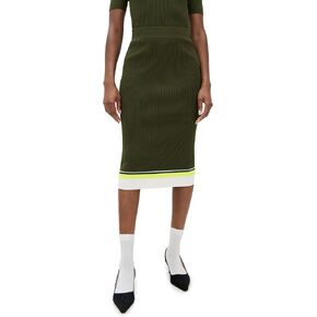 Women's Hashion Ribbed Skirt