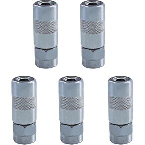 Replacement for Milwau-kee 49-16-2649 High Pressure Grease Gun Coupler Tips with 1/8" NPT Threads, Fits Standard 1/8" NPT Grease Hoses(49-16-2649 Grease Coupler 5x)