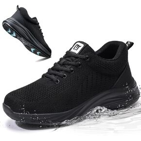 Non Slip Work Shoes for Men Women Waterproof Safety Shoes Food Service Shoes Mens Lightweight Chef Kitchen Shoes Slip Resistant Work & Safety Footwear Restaurant Shoes for Men