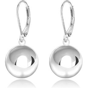 Silver/Gold Teardrop Earrings for Women,Sterling Silver Waterdrop Tear Drop Dangle Earrings Hypoallergenic, Teardrop Leverback Dangle Earring Jewelry