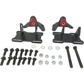 Front Engine Mount adapter Kit Compatible with 1973-1988 G-Body LS Swap Mount Carlo Regal LS1 LS2 LS3 LS6 LSX LQ4 LQ9 14075A