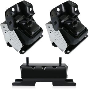3PCS Engine Motor Mount and Transmission Mount Set for Chevy Silverado/Sierra 1500 2007-2013, Suburban/Tahoe/Yukon/Escalade 5.3L 6.0L 6.2L Replaces A5365 A2638 15854941