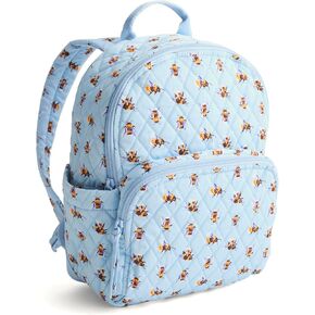 Vera Bradley Premium Cotton Small Banbury Backpack, Bee's Knees