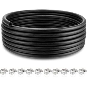 5/16 Fuel Line NBR Rubber SAE 30R7 10FT 300PSI Hose