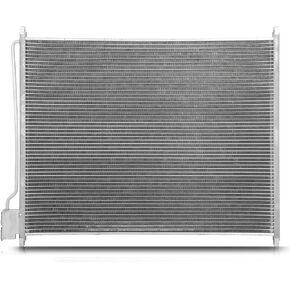 SCITOO Condenser Air Conditioning Compatible with Ford Excursion 2000-2005, F-250 F-350 F-450 F-550 Super Duty 1999-2007, Replace# F81Z19712AA, 6C3Z19712AB