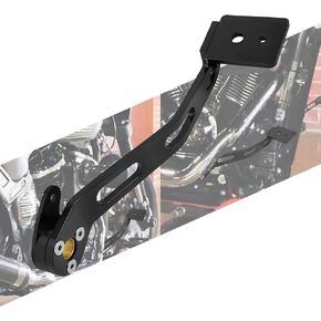 Motorcycle Brake Lever Brake Pedal Pad Fit for Harley Softail Equipped w/Forward Controls Fat Bob FXFBS FXFB FXDR FXDRS Low Rider ST FXLRST Standard Sport Glide Street Bob 2018-up (Black)